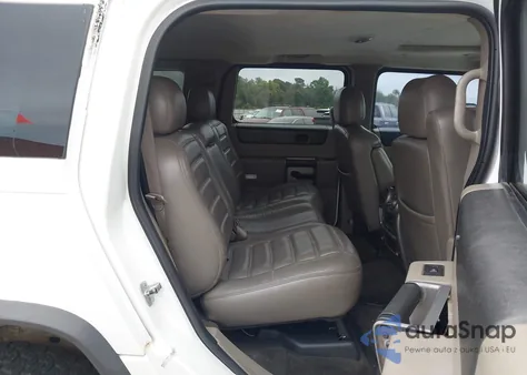 2003 Hummer H2 z USA, uszkodzony, nr VIN 5GRGN23U73H101423